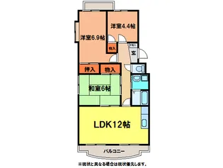 サニーコート前田I【2階】の間取り