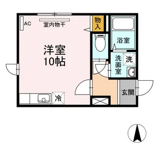 casa33区【2階】の間取り