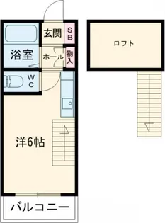 河和田ホームズ【2階】の間取り