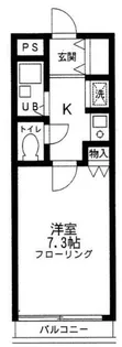 サントピア【4階】の間取り