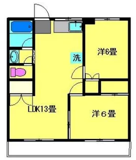 ハイネスSK【1階】の間取り