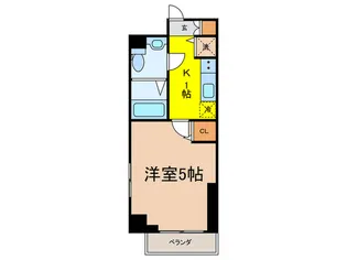 クレアシオン門前仲町【12階】の間取り