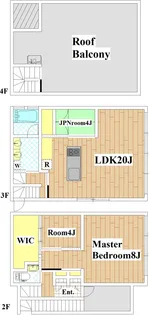 butte【2階】の間取り