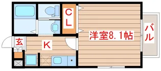 旭ビュー【1階】の間取り