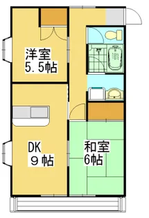 プラザ21【1階】の間取り