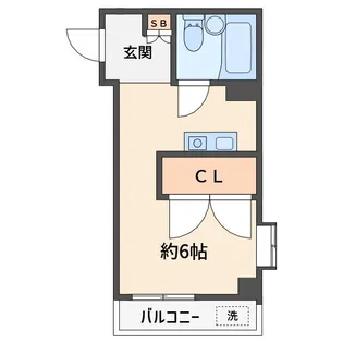 パークヒルズ竹ノ塚【3階】の間取り