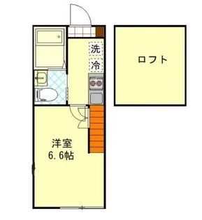 レイディアンス東久保【1階】の間取り