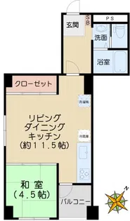 びらしんび【2階】の間取り