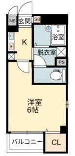 シロハイヌ尼崎2【7階】の間取り