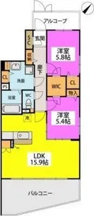 ココテラスL【1階】の間取り