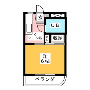 シティハウス18【4階】の間取り