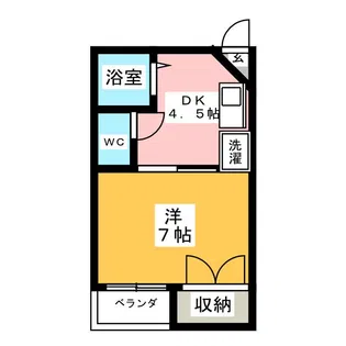ハイムエフォーレ【1階】の間取り