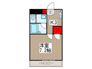 ハイツM&N【2階】の間取り
