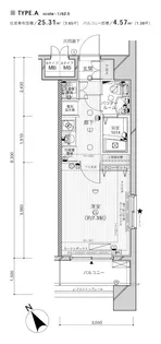 メインステージ川崎IV【4階】の間取り