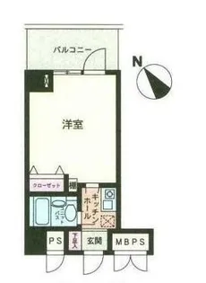 ライオンズプラザ藤沢【8階】の間取り