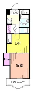 ケイパレス【2階】の間取り