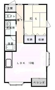 ドリームハイツYH【2階】の間取り