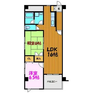 ラフィーネ丸武【1階】の間取り