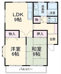 フジII【2階】の間取り