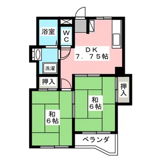 Kコーポ【1階】の間取り