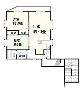 くりたビル【2階】の間取り