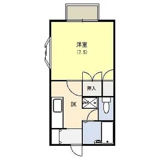 リバプール【1階】の間取り