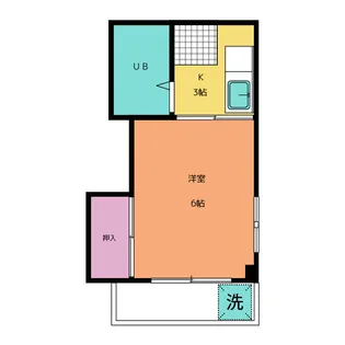まみヨコイ【2階】の間取り