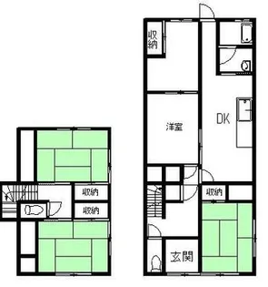 静岡県焼津市焼津1【一戸建】の間取り