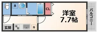 KTIレジデンス小路【1階】の間取り
