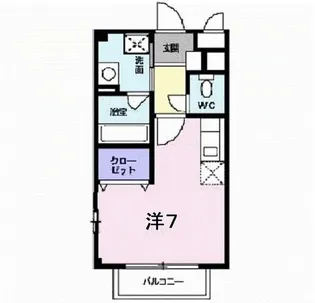 ペニーレインII【2階】の間取り