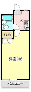 ラ・フォーレ高丘【2階】の間取り