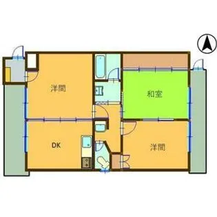 アクアポリスランドマーク2000【1階】の間取り