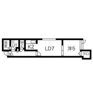 シュエット【1階】の間取り