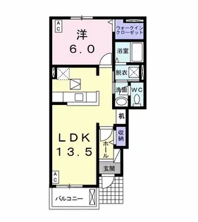 千葉県茂原市東茂原【アパート】の間取り
