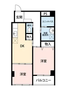 グレース代々木【2階】の間取り