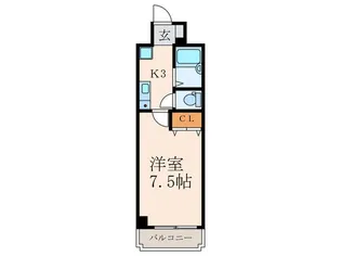 福岡県北九州市小倉南区北方3【マンション】の間取り