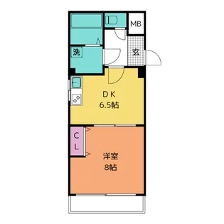 明治第3ビル【3階】の間取り