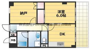 第二ロイヤルメゾンアドニス【5階】の間取り