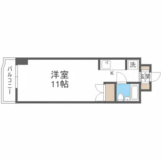 札幌グランドハイツ【5階】の間取り