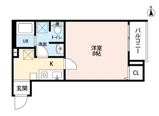 エル ソルあすと長町【3階】の間取り