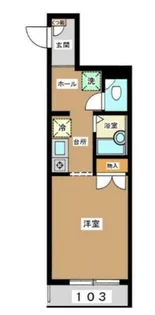 東京都大田区東馬込1【マンション】の間取り