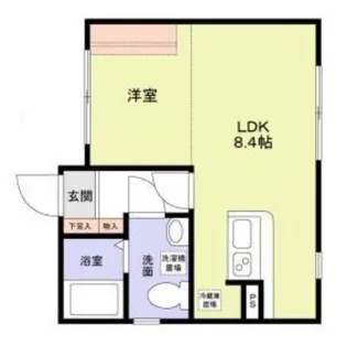 神奈川県横浜市中区石川町5【マンション】の間取り