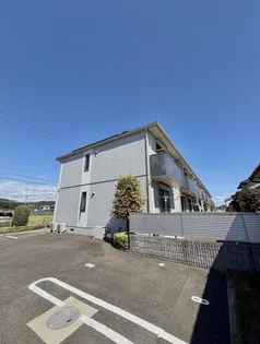 広島県福山市神辺町字道上【アパート】の外観