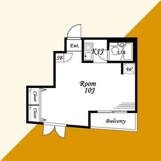 サンピアNo.16【3階】の間取り