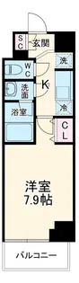 ケリア川口【7階】の間取り