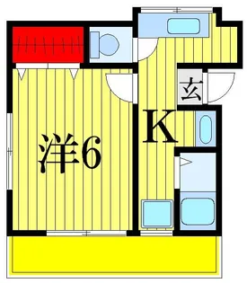 ボヌール・ムー【2階】の間取り