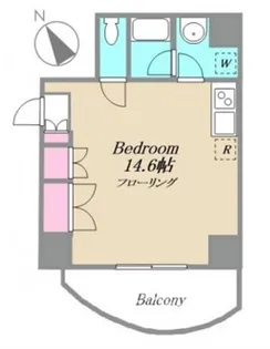 FirSt-A虎ノ門【7階】の間取り