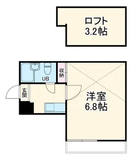 ラ・カメラ枡形【1階】の間取り