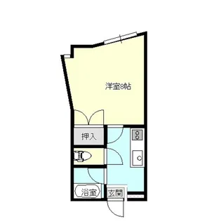 シティプラザ境田B【2階】の間取り