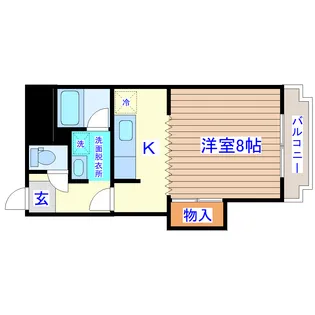 アウラ8【3階】の間取り